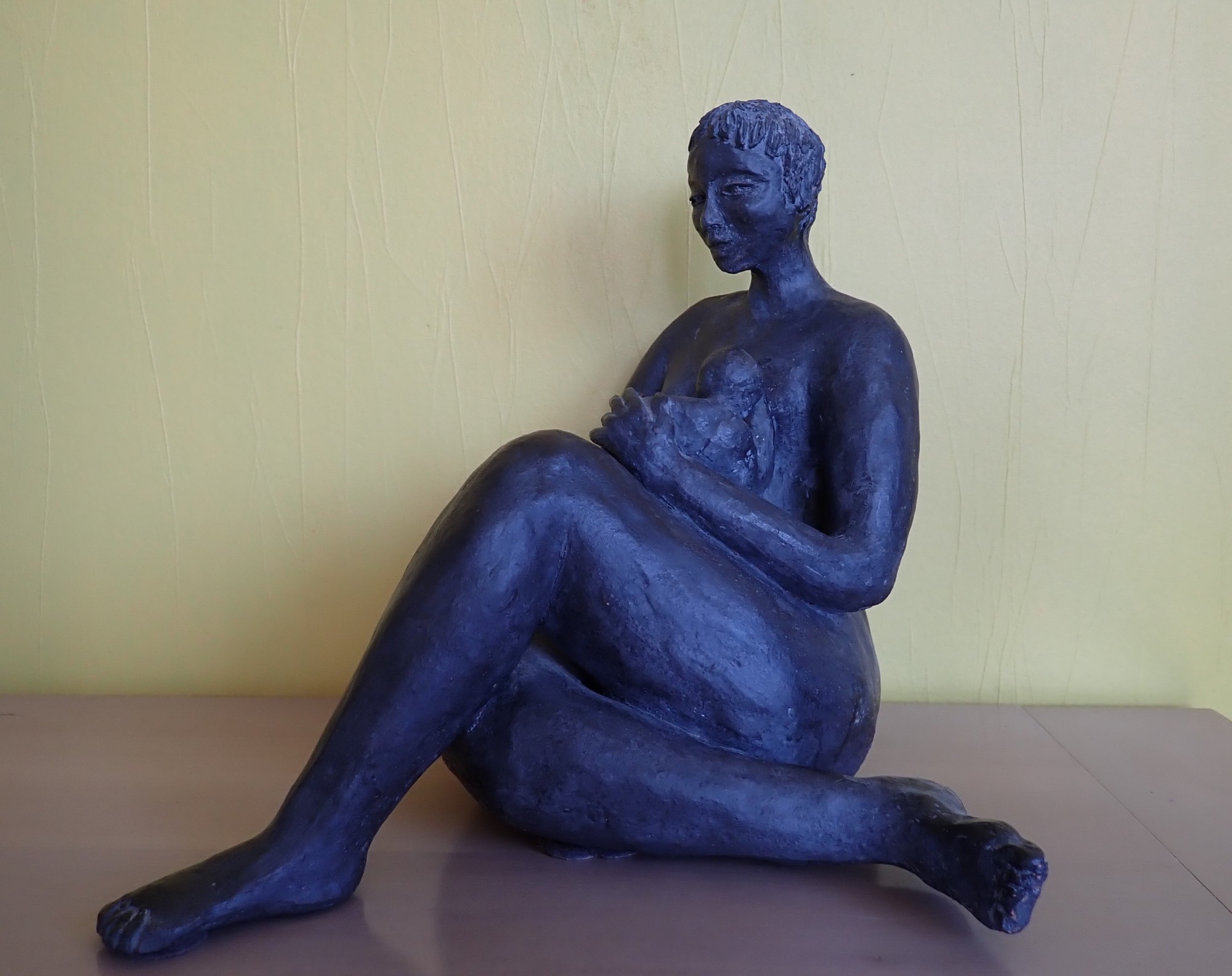 sculpture_Femme et enfant